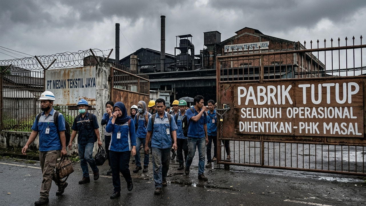 Ancaman Lonjakan Pengangguran di Sumut Setelah Pencabutan Izin Perusahaan