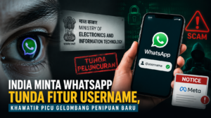 WhatsApp Username India Ditunda, Pemerintah Khawatir Picu Penipuan Digital